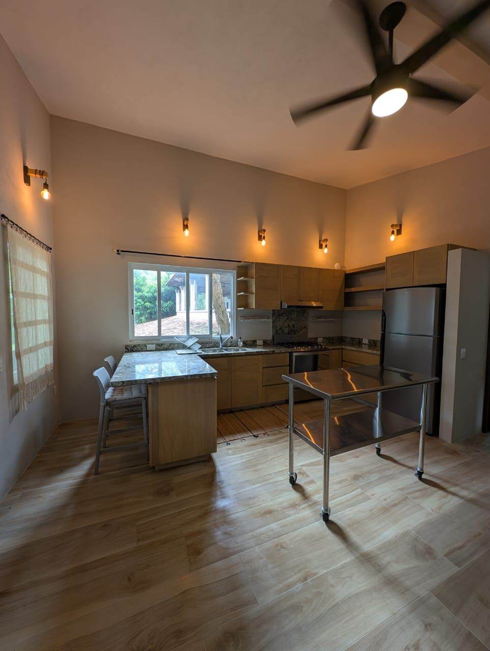 Manager's apartment kitchen